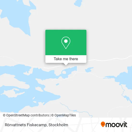 Rörvattnets Fiskecamp map