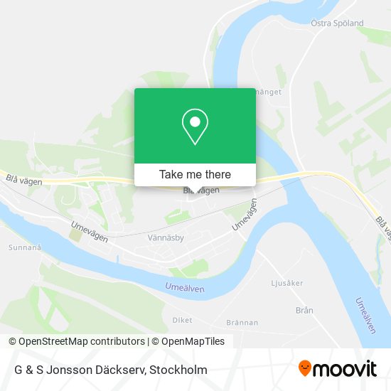 G & S Jonsson Däckserv map
