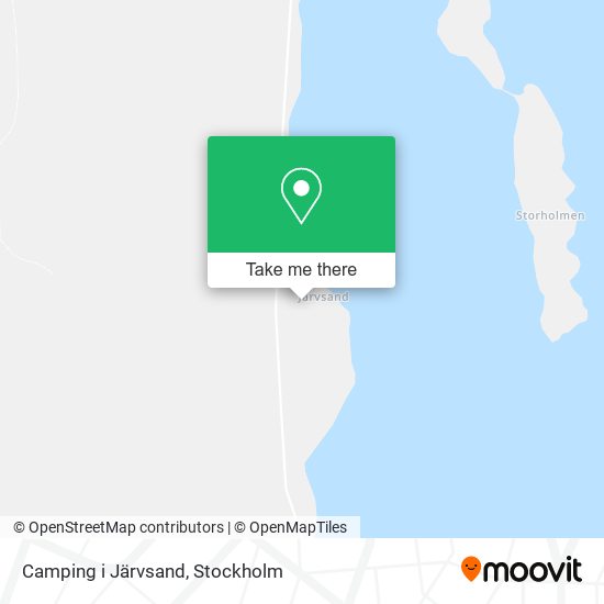 Camping i Järvsand map