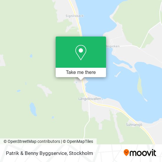 Patrik & Benny Byggservice map