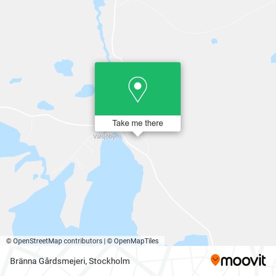 Bränna Gårdsmejeri map