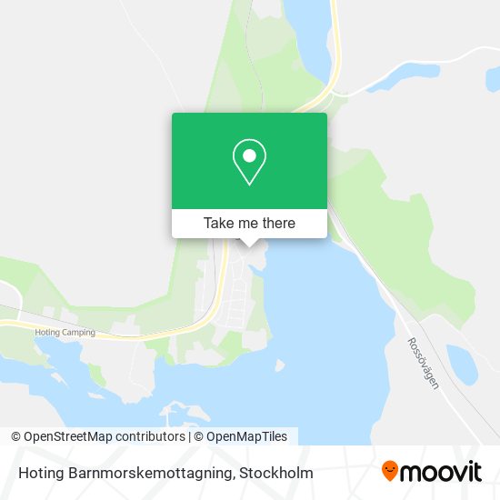 Hoting Barnmorskemottagning map