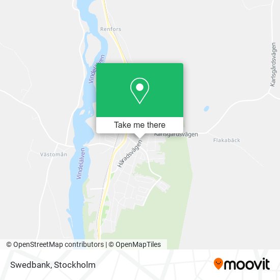 Swedbank map