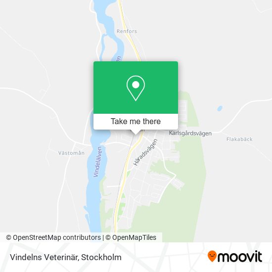 Vindelns Veterinär map