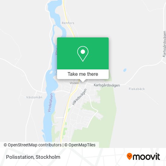 Polisstation map