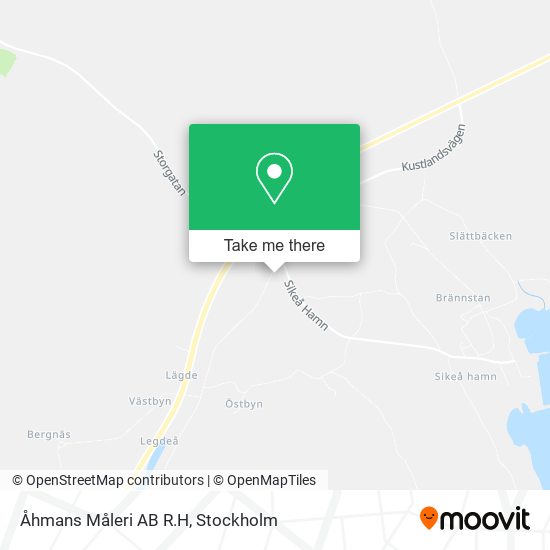 Åhmans Måleri AB R.H map