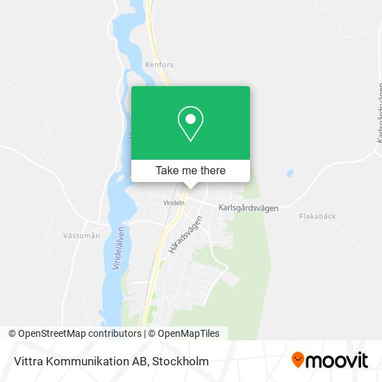 Vittra Kommunikation AB map