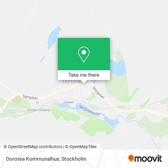 Dorotea Kommunalhus map