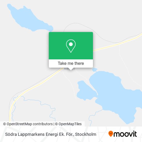 Södra Lappmarkens Energi Ek. För. map