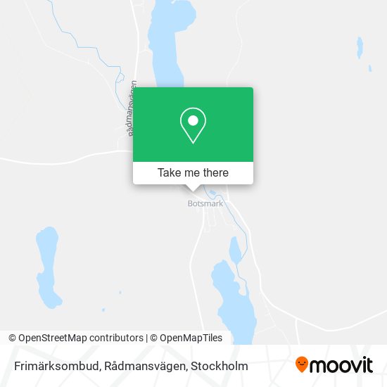 Frimärksombud, Rådmansvägen map