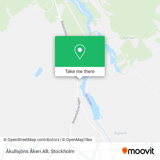 Åkullsjöns Åkeri AB map