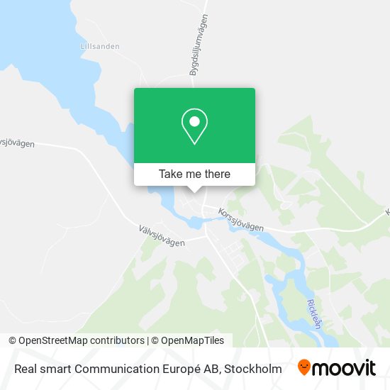 Real smart Communication Europé AB map