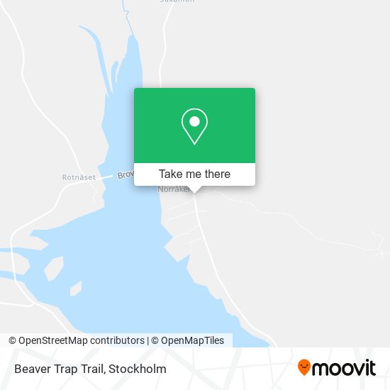 Beaver Trap Trail map