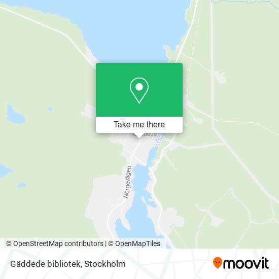 Gäddede bibliotek map