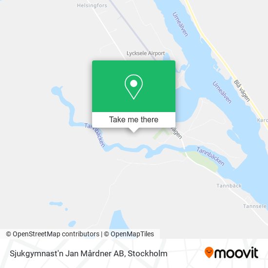 Sjukgymnast'n Jan Mårdner AB map