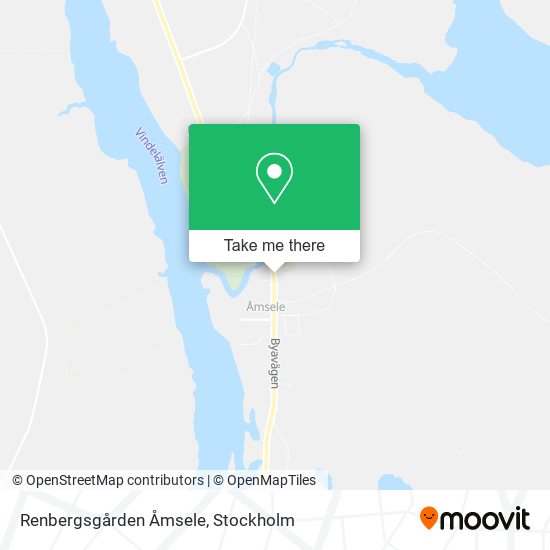 Renbergsgården Åmsele map