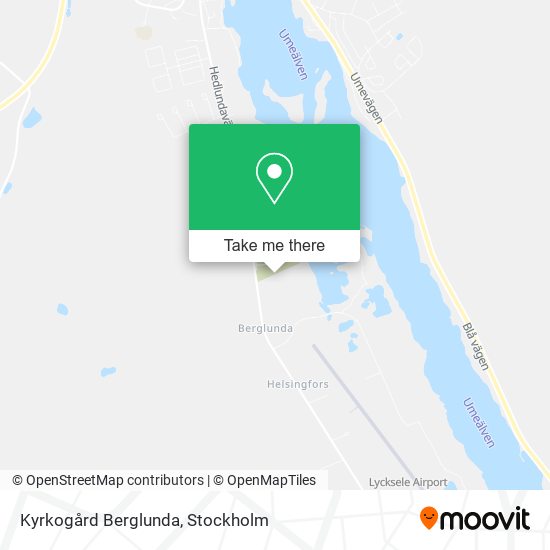 Kyrkogård Berglunda map