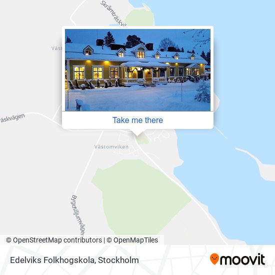 Edelviks Folkhogskola map