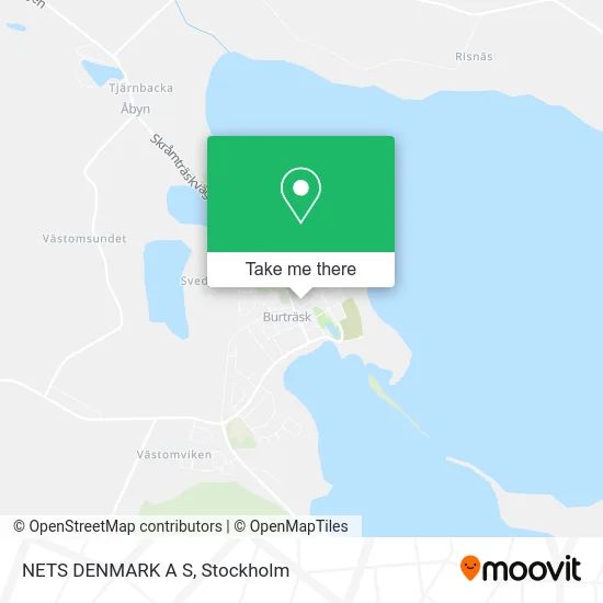 NETS DENMARK A S map