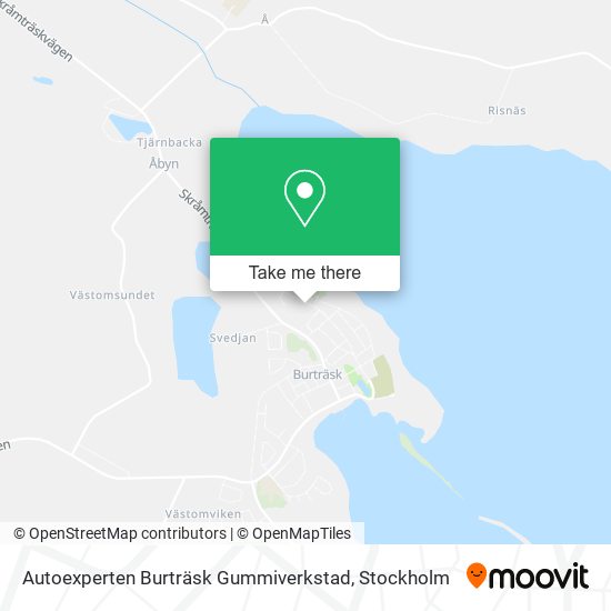 Autoexperten Burträsk Gummiverkstad map