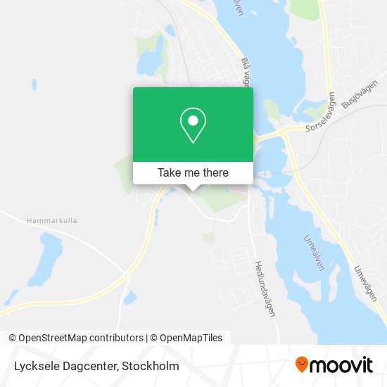 Lycksele Dagcenter map