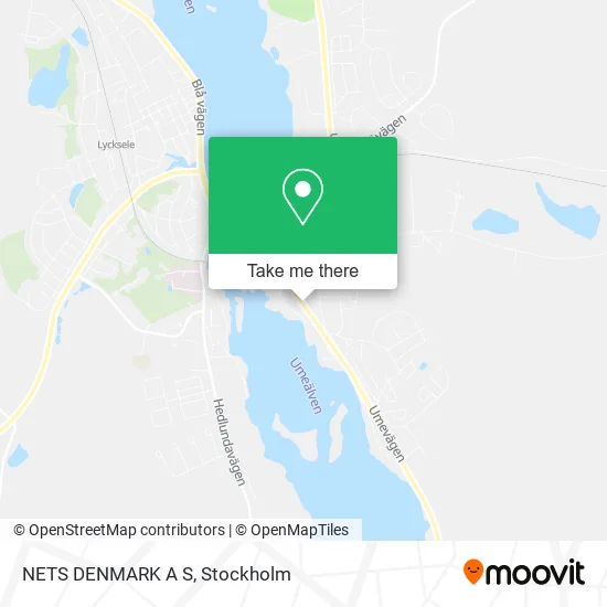 NETS DENMARK A S map