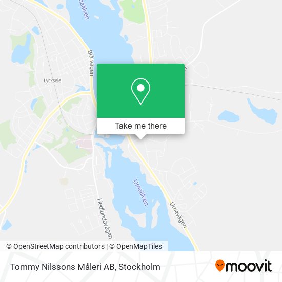 Tommy Nilssons Måleri AB map