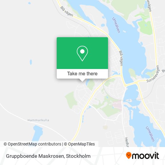 Gruppboende Maskrosen map