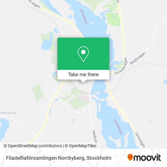 Filadelfiaförsamlingen Norrbyberg map