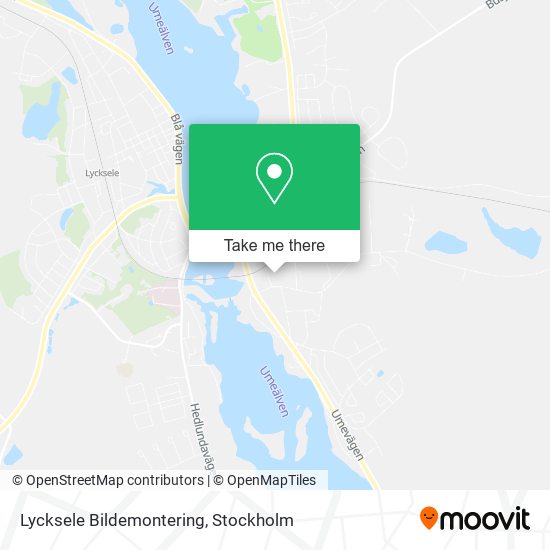 Lycksele Bildemontering map