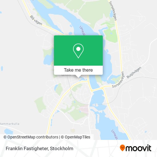 Franklin Fastigheter map