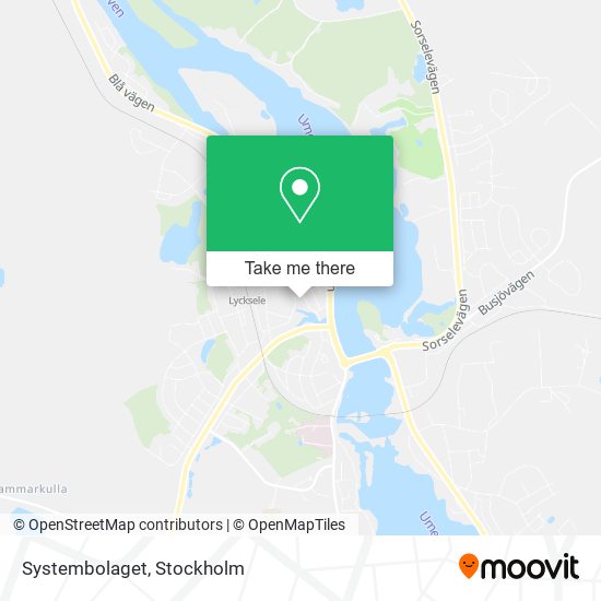 Systembolaget map