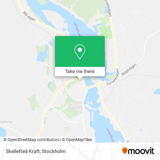 Skellefteå Kraft map