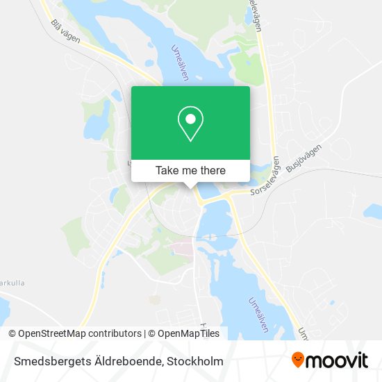 Smedsbergets Äldreboende map