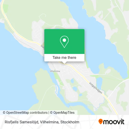 Risfjells Sameslöjd, Vilhelmina map