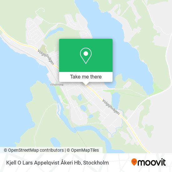 Kjell O Lars Appelqvist Åkeri Hb map