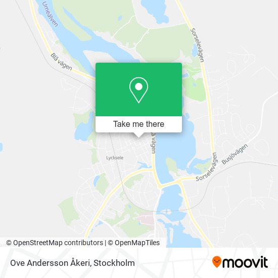 Ove Andersson Åkeri map