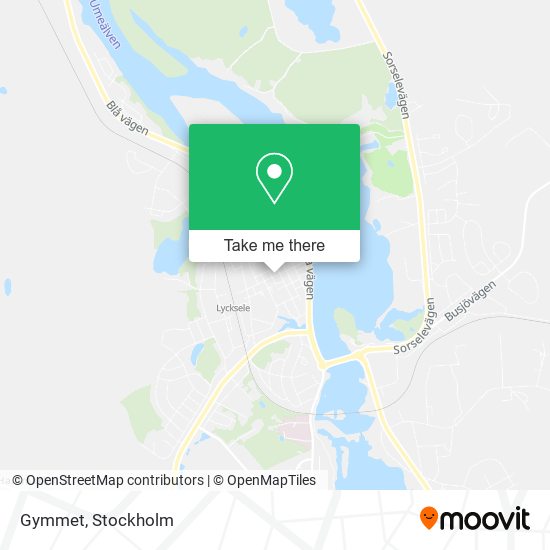 Gymmet map