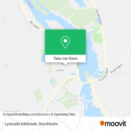 Lycksele bibliotek map