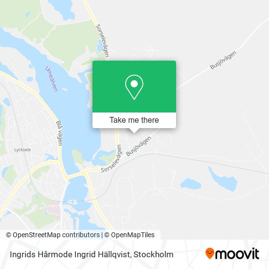 Ingrids Hårmode Ingrid Hällqvist map