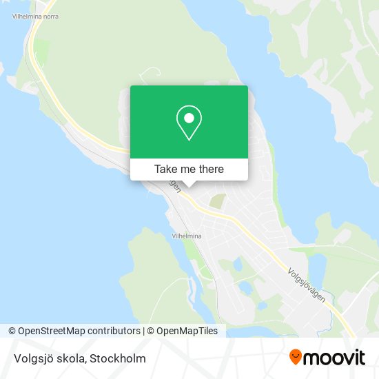 Volgsjö skola map