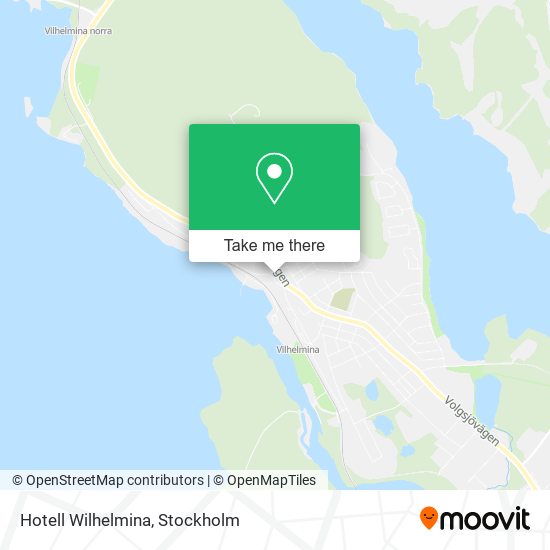 Hotell Wilhelmina map