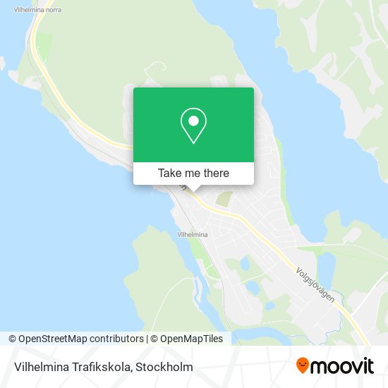 Vilhelmina Trafikskola map