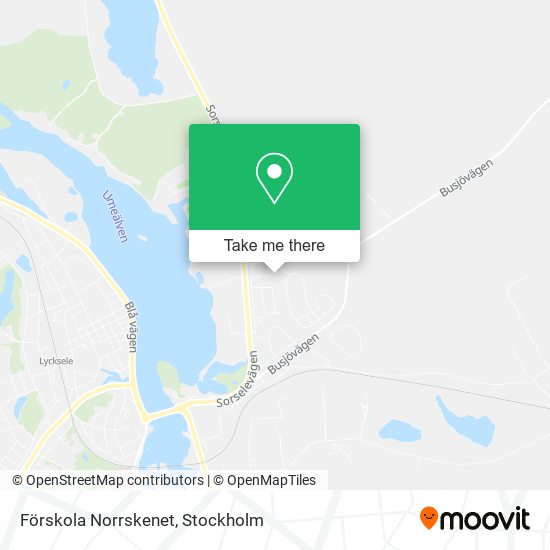 Förskola Norrskenet map