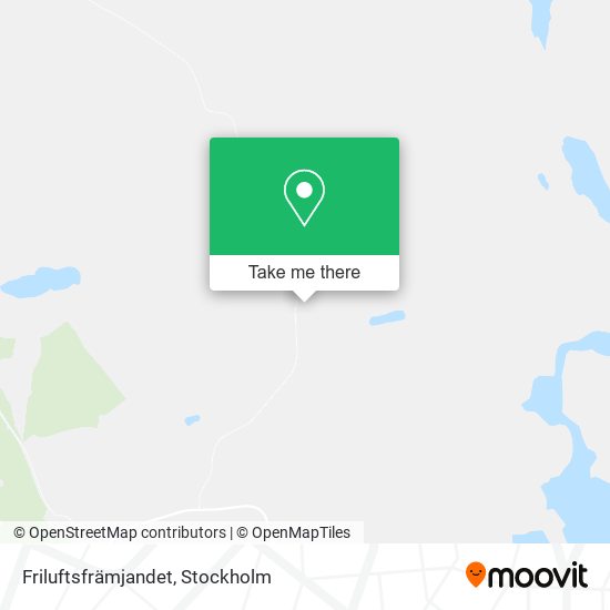 Friluftsfrämjandet map