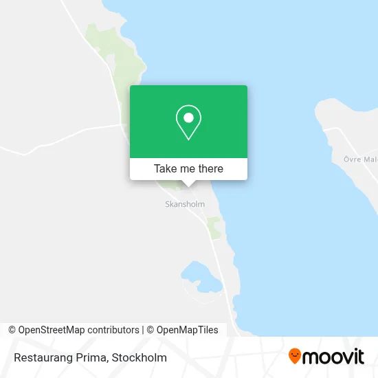 Restaurang Prima map