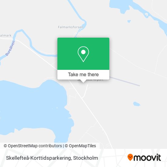 Skellefteå-Korttidsparkering map