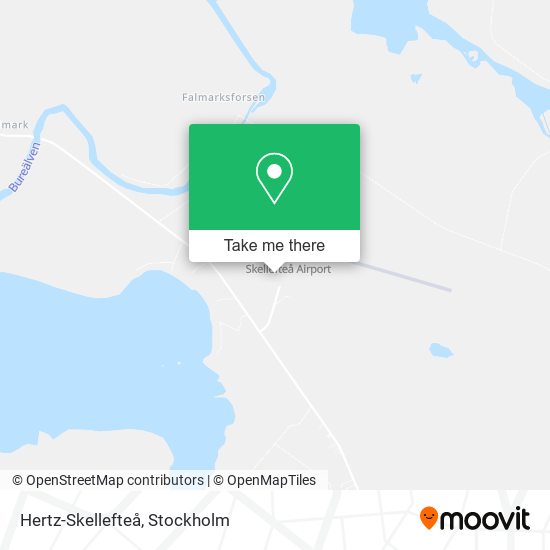 Hertz-Skellefteå map