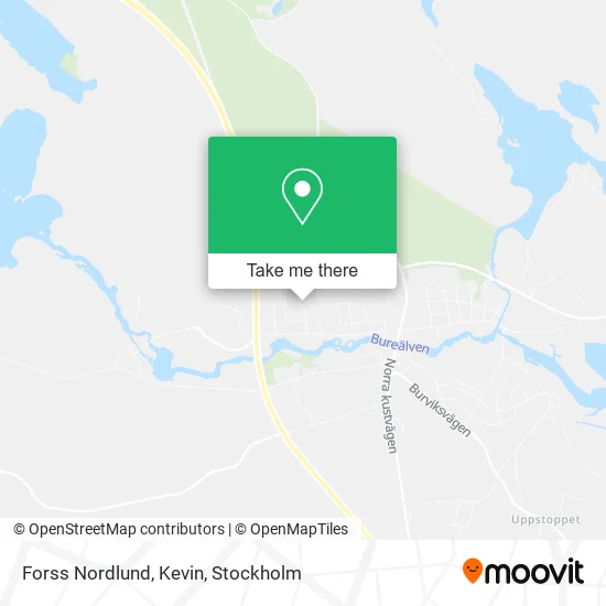 Forss Nordlund, Kevin map
