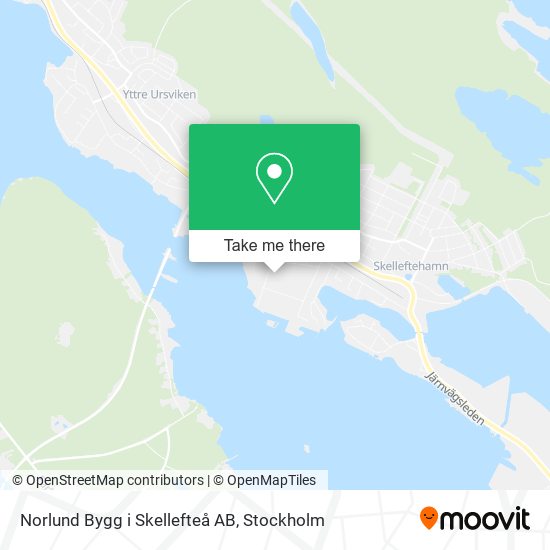 Norlund Bygg i Skellefteå AB map